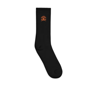Open image in slideshow, Camp Parallax Embroidered socks
