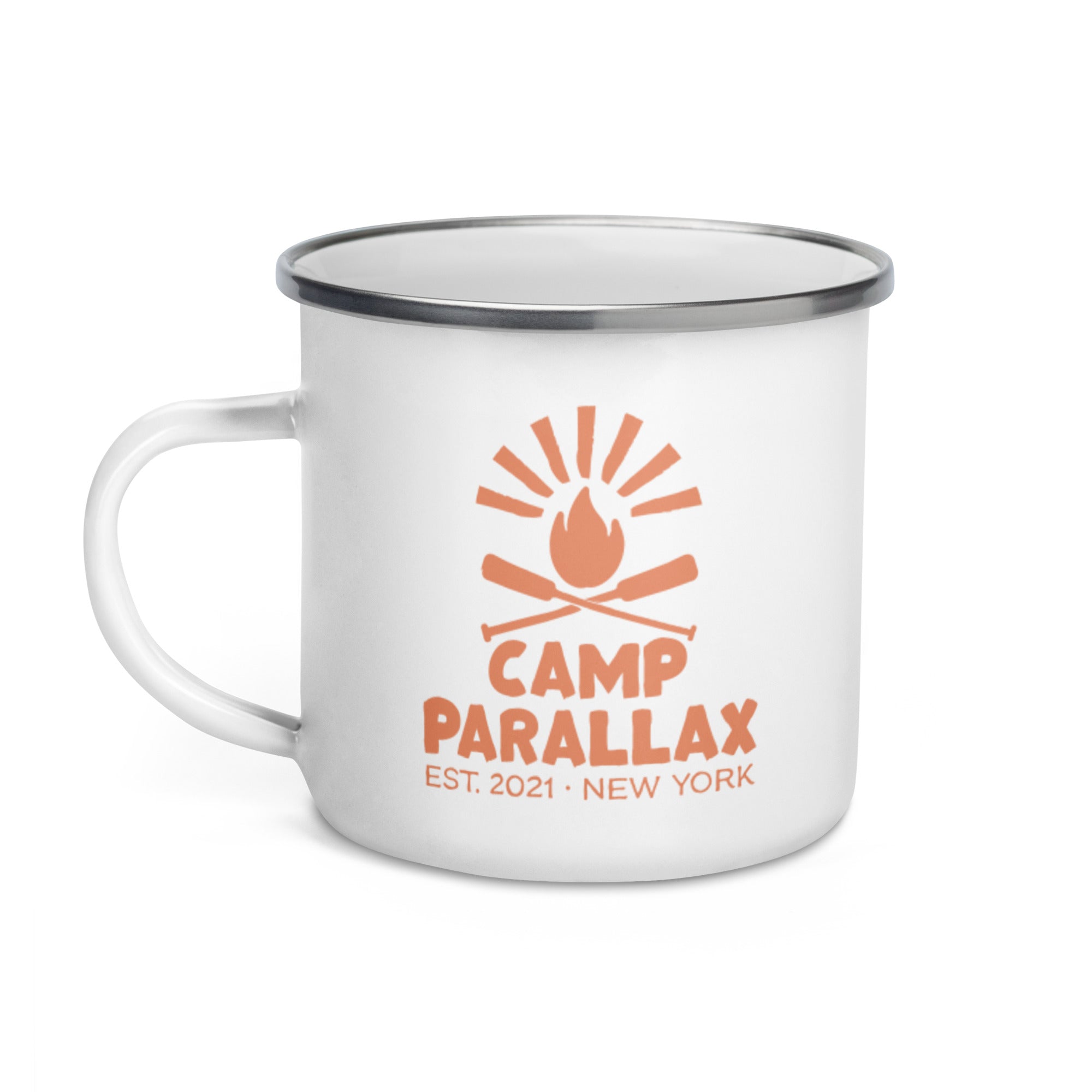 Camp Parallax Enamel Mug